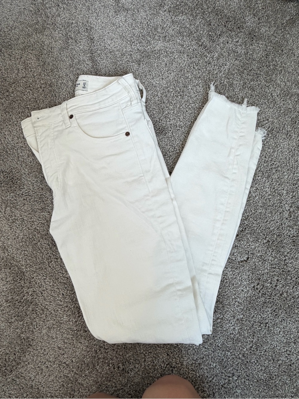 Abercrombie & Fitch Super Skinny Ankle Jeans